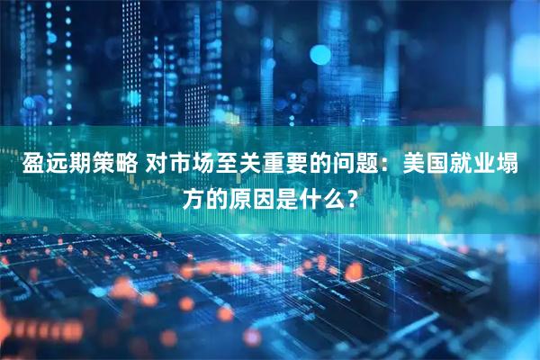 盈远期策略 对市场至关重要的问题：美国就业塌方的原因是什么？